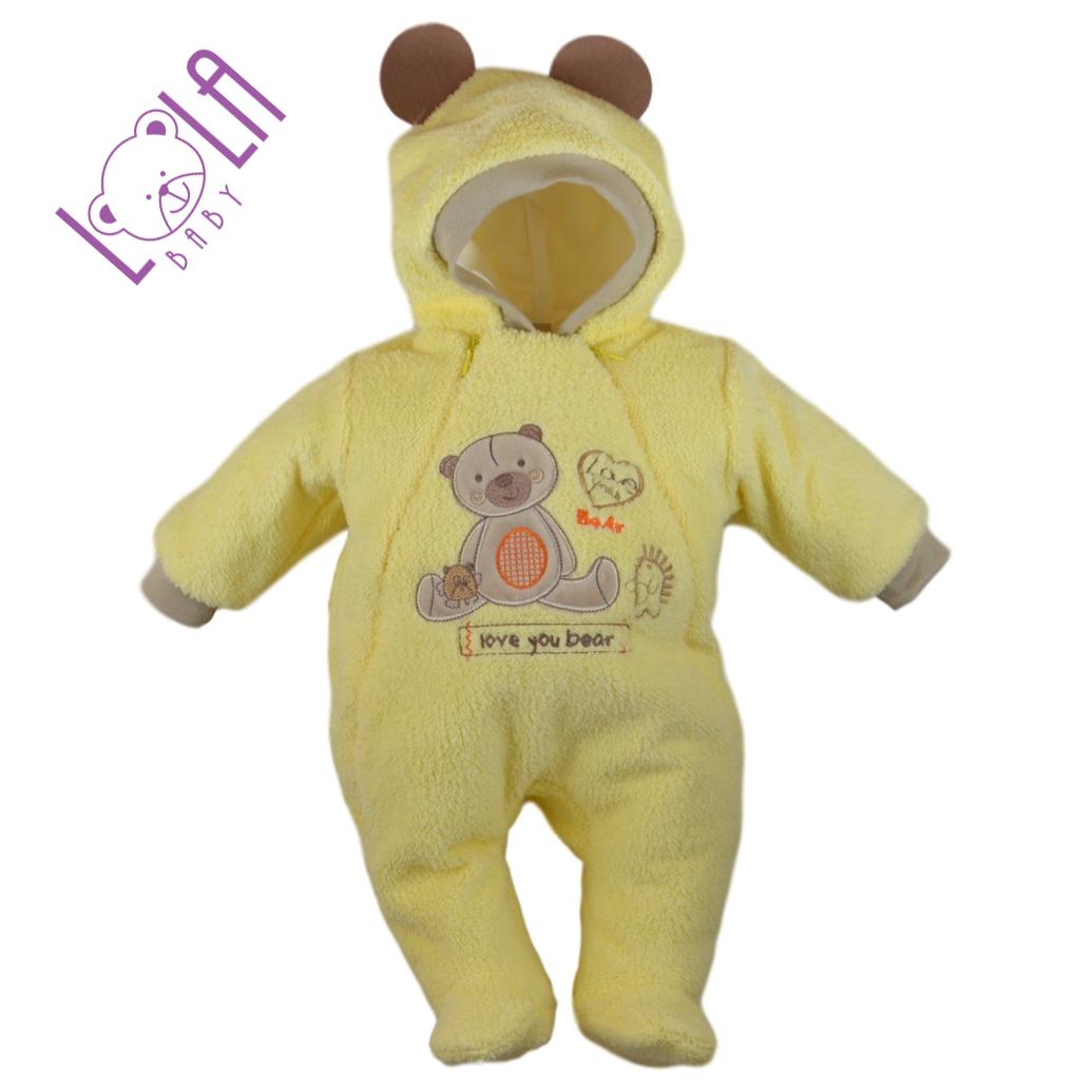Pajac frotte "Sweet Bear"